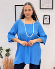 MAGLIA OCEAN WAVE BLU