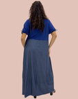 Maxi Abito Blue Jeans