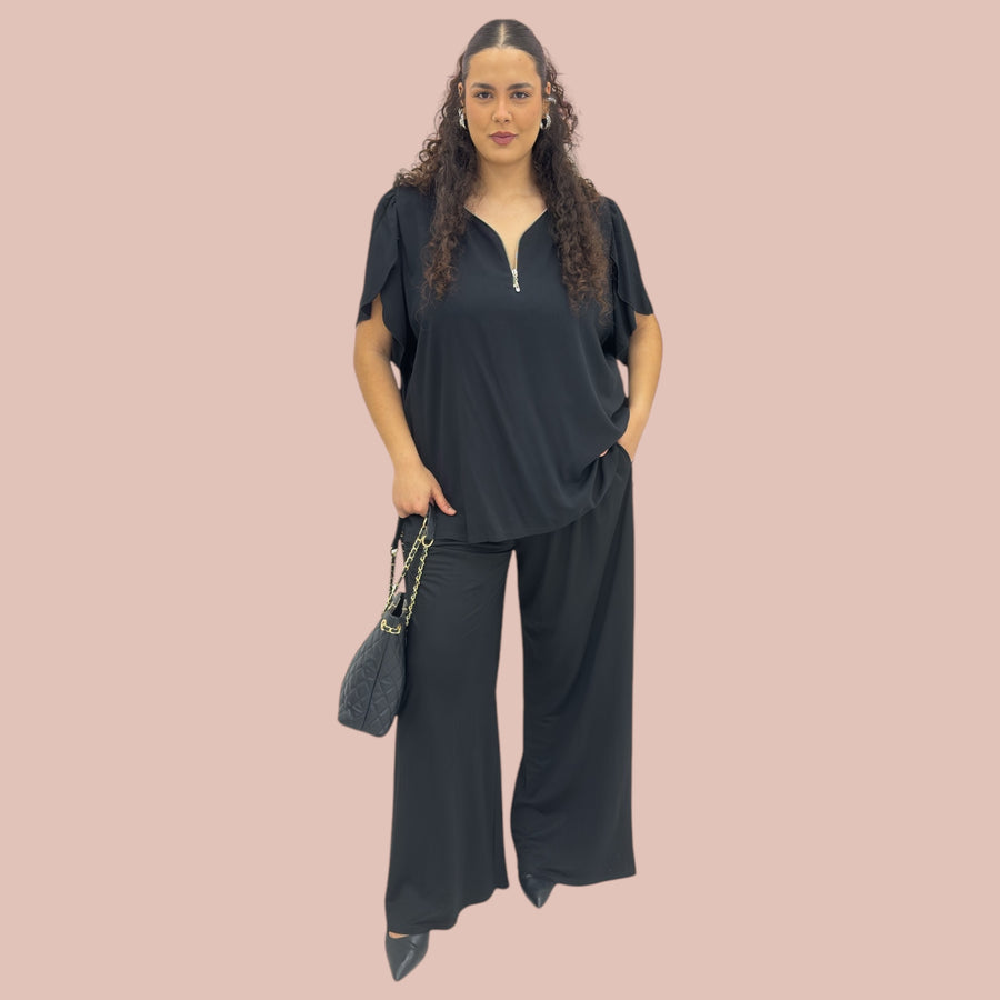 Maglia Elena Mezza Zip