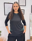 MAGLIA LUREX GREEN