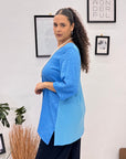 MAGLIA OCEAN WAVE BLU