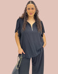Maglia Elena Mezza Zip
