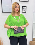 Casacca verde fluo