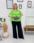 Casacca verde fluo