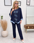 COMPLETO BLUE ELEGANCE